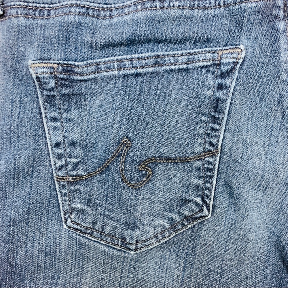 AG The Legging Ankle Skinny Denim Jeans MedWash 27 - Picture 6 of 8